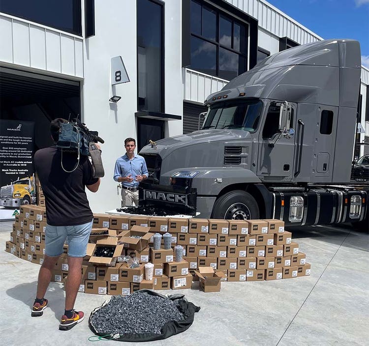 Mack Trucks Australia to Set a World Record